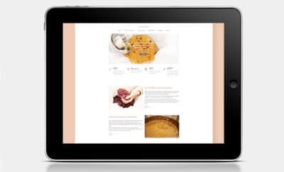 Site Web Saeda Care sur iPad - Développeur Web Freelance Paris - Florian Perrier