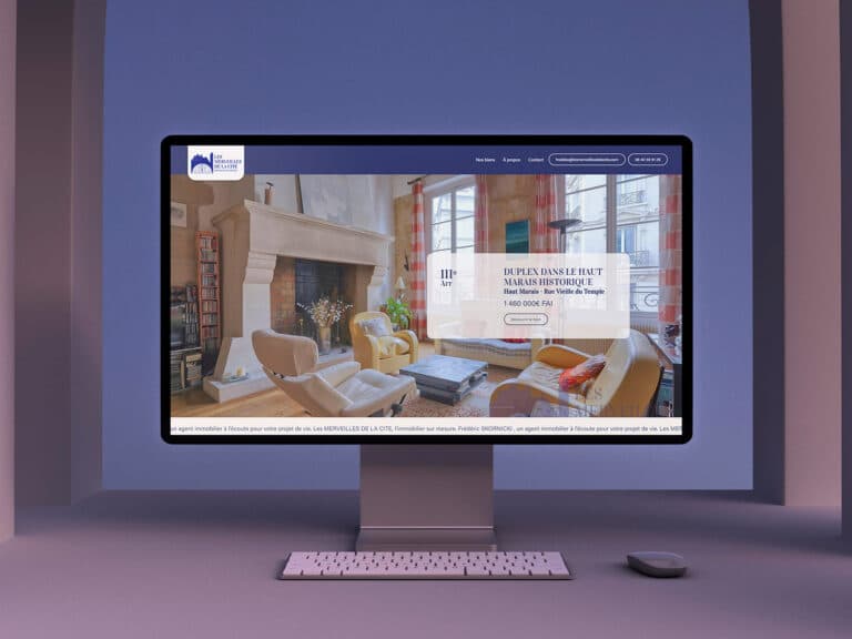 Projet développement web pour Les merveilles de la Cité